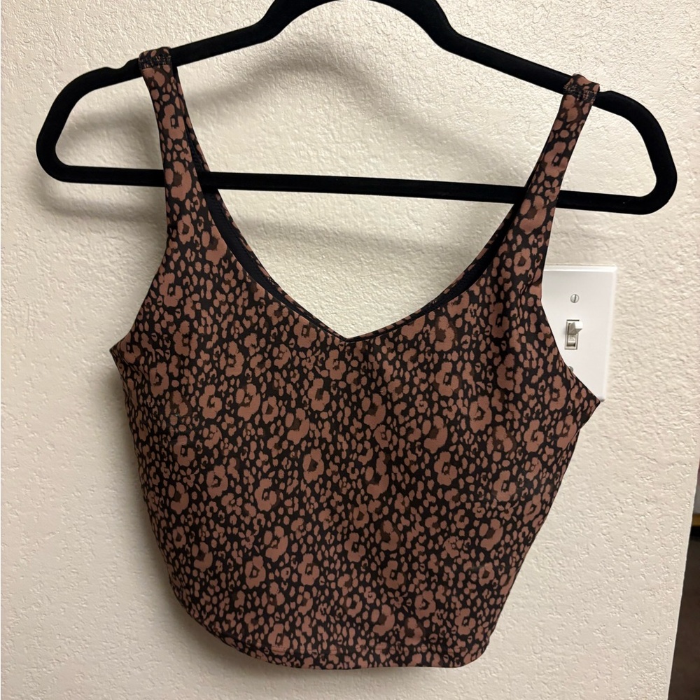 Old Navy Leopard Print Tank Top